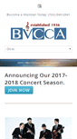 Mobile Screenshot of bvcommunityconcert.org